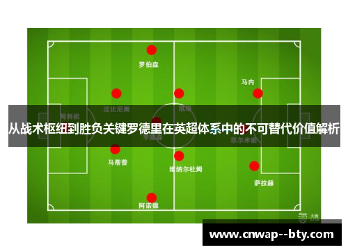 从战术枢纽到胜负关键罗德里在英超体系中的不可替代价值解析 从战术枢纽到胜负关键罗德里在英超体系中的不可替代价值解析